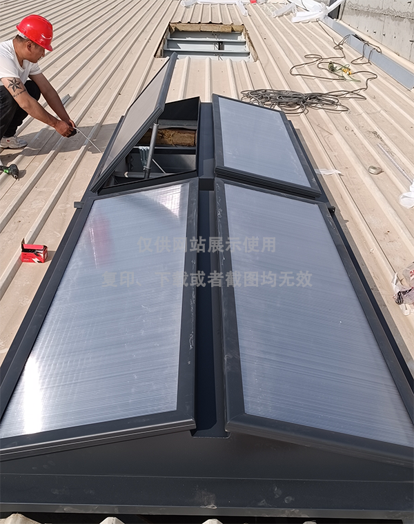 兰州王老吉生产车间积石山排烟天窗