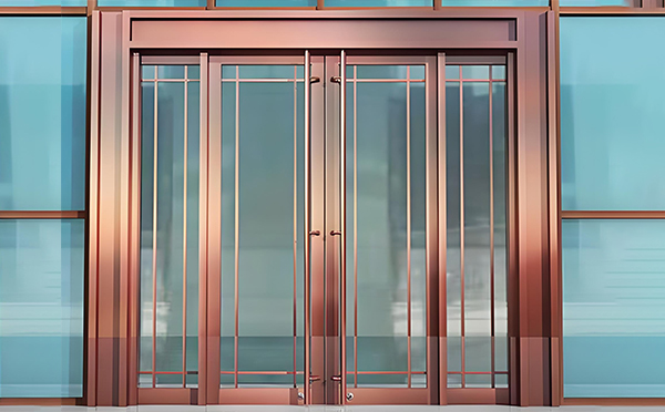 积石山玻璃地弹门 积石山玻璃地弹门