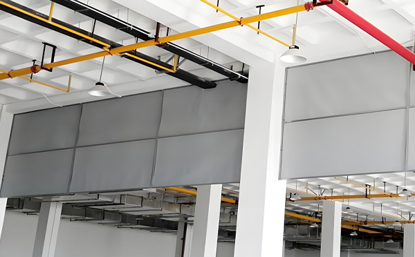 商场防烟分区常闭节点:积石山挡烟垂壁高度与控制器接线图解 商场防烟分区常闭节点:积石山挡烟垂壁高度与控制器接线图解