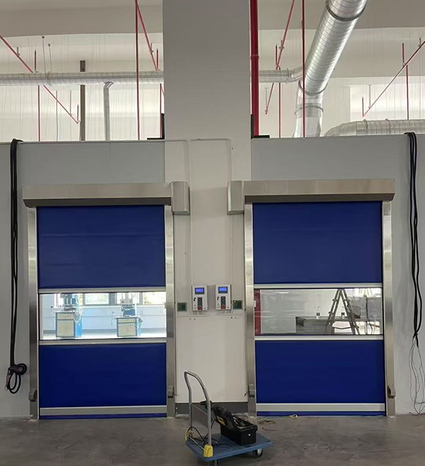 积石山快速积石山卷帘门助力食品加工车间环境升级